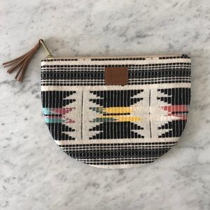 Sseko Large Woven Moon Clutch in Haryana